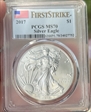 2017 $1 Silver Eagle First Strike MS70