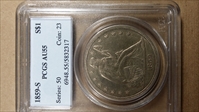 1859-S $1 AU55