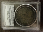 1798 $1 Small Eagle, 13 Stars VF30