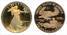 1986-W $50 Gold Eagle PR70DCAM