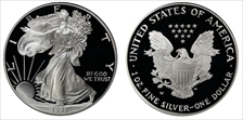 1995-W $1 Silver Eagle PR70DCAM