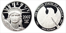 2007-W $100 Statue of Liberty PR70DCAM