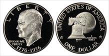 1976-S $1 Clad Type 2 PR70DCAM