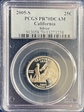 2005-S 25C California  Silver PR70DCAM