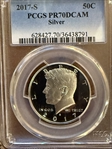 2017-S 50C Silver PR70DCAM