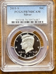 2011-S 50C Silver PR70DCAM