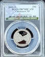 2011-S 25C Chickasaw NP PR70DCAM