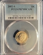 2002-S 10C PR70DCAM