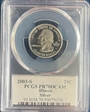 2003-S 25C Illinois Silver PR70DCAM