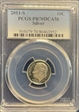 2011-S 10C Silver PR70DCAM
