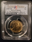 2007-D $1 G. Washington - Pos. A Satin Finish SP69
