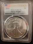 2024 $1 Silver Eagle First Strike MS70