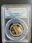 2024-S $1 Native American First Strike PR69DCAM