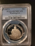 1982-S 50C Washington PR70DCAM