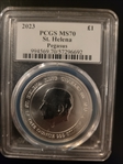 2023 £1 Pegasus Ultra Breaks Gold Rush MS70