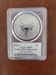 2006-P $1 Eagle-20th Anniversary Reverse Proof Mercanti Signature PR70