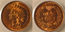 1909 1C Indian MS66RD