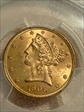 1900 $5 MS64