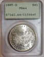 1885-O $1 MS64