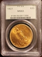 1927 $20 MS63