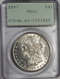 1897 $1 MS61