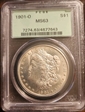 1901-O $1 MS63