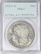 1921-S $1 MS63