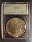 1886 $1 MS63