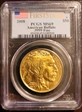 2008 $50 American Buffalo First Strike .9999 Fine Gold MS69