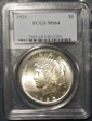 1925 $1 MS64
