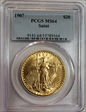 1907 $20 Saint-Gaudens MS64