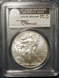 2011-W $1 Burnished Silver Eagle SP69