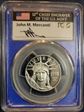 1998-W $50 Statue of Liberty Mint Engravers Series Mercanti Flag PR70DCAM
