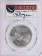 2020 $100 Statue of Liberty First Day of Issue Thomas D. Rogers Sr. Signature MS69