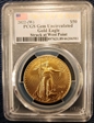 2022-(W) $50 Gold Eagle Struck at West Point First Day of Issue BU89