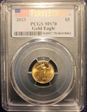 2023 $5 Gold Eagle First Strike MS70
