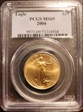 2004 $25 Gold Eagle MS69