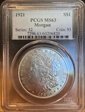 1921 $1 Morgan MS63