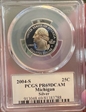2004-S 25C Michigan Silver PR69DCAM