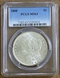 1888 $1 MS63