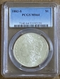 1882-S $1 MS64