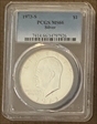 1973-S $1 Silver MS66