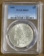 1890 $1 MS63