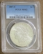 1887-S $1 MS62