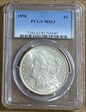 1896 $1 MS63