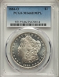 1884-O $1 MS66DMPL