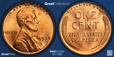 1936 1C MS66RD