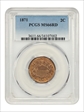 1871 2C MS66RD