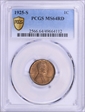 1925-S 1C MS64RD