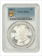 1881-S $1 MS67
